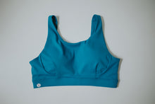Load image into Gallery viewer, Aqua U-Neck Sports Bra
