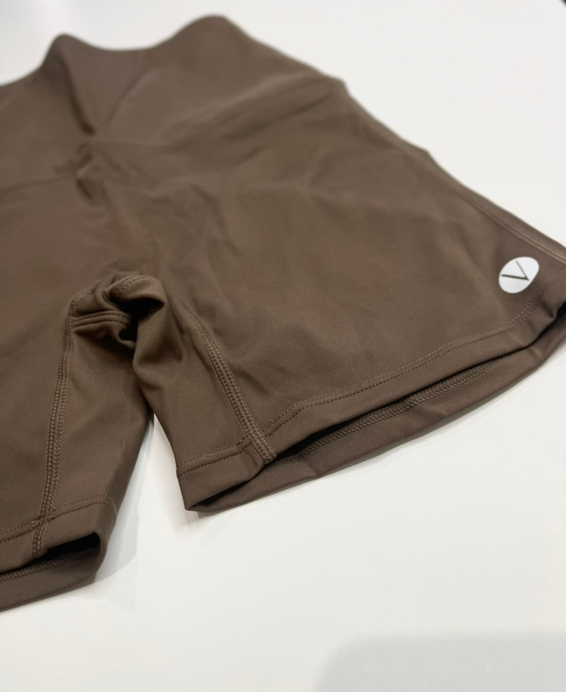 Mocha Scrunch Shorts