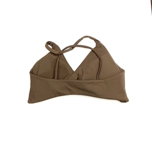 Mocha Twist Sports Bra