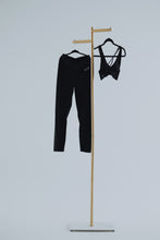 Load image into Gallery viewer, Black V-Waist Leggings