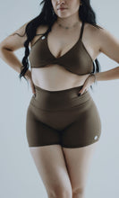 Load image into Gallery viewer, Mocha Scrunch Shorts
