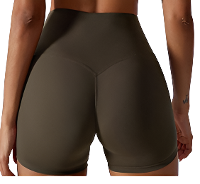 Mocha Scrunch Shorts