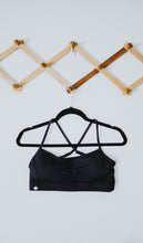 Load image into Gallery viewer, Calla Black Sports Bra