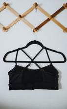 Load image into Gallery viewer, Calla Black Sports Bra