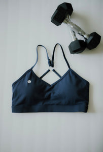 Aegean Blue Sports Bra