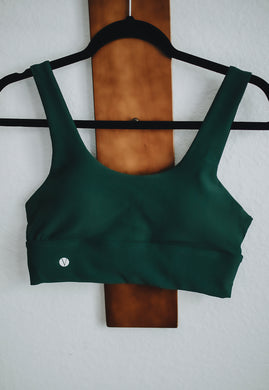 Forest Sports Bra (Forest Green)