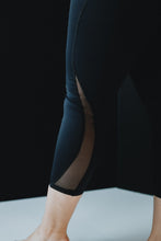 Load image into Gallery viewer, Mesh Black Leggings