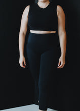 Load image into Gallery viewer, Mesh Black Leggings