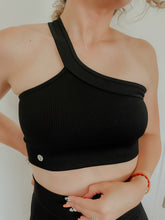 Load image into Gallery viewer, Ribbed Sports Cross Bra